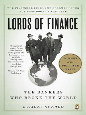 cover image of Lords of Finance